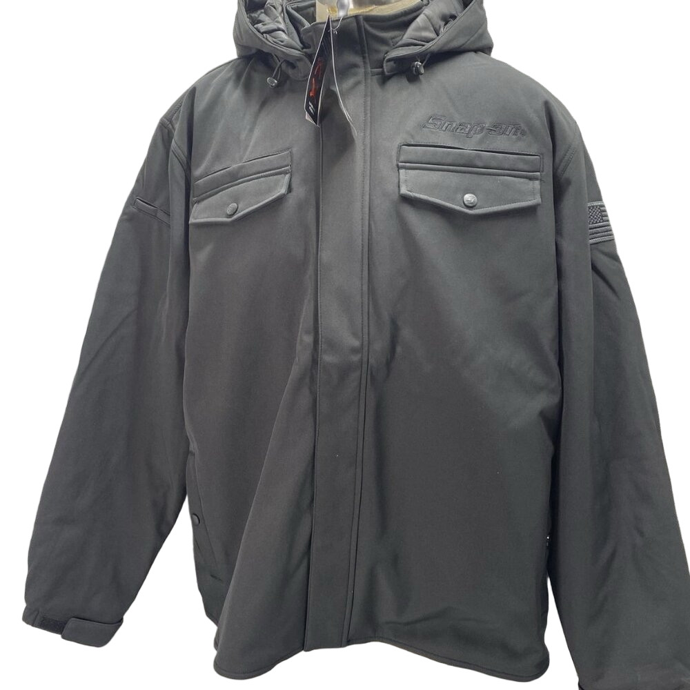Snap-on Mens Adams Padded Jacket  USA Blackout Beauty